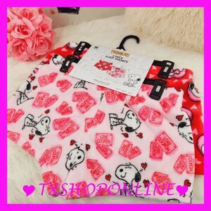💗🐶{Peanuts} Snoopy 2 Pack valentines sleep shorts 🐶💗NEW